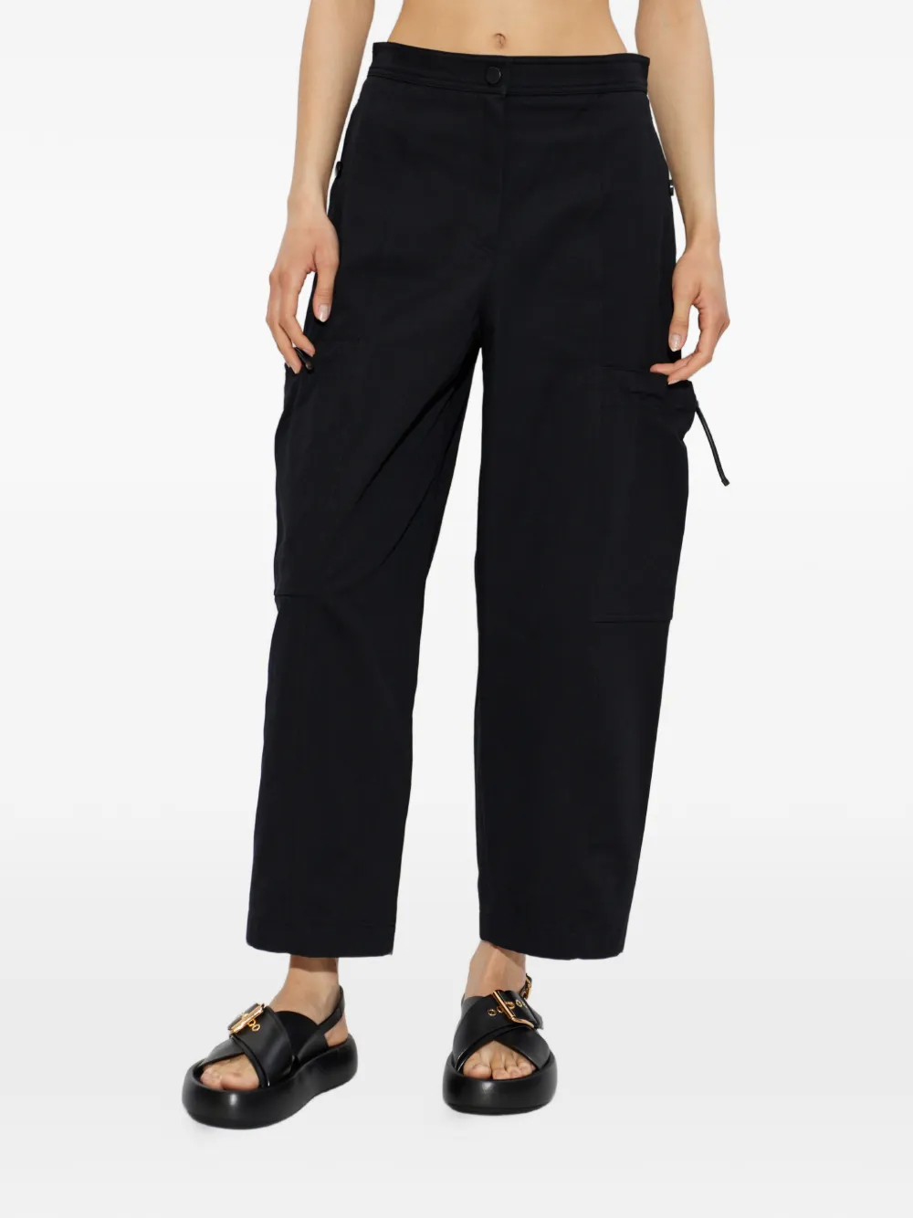 Max Mara Lepre cargo broek Zwart