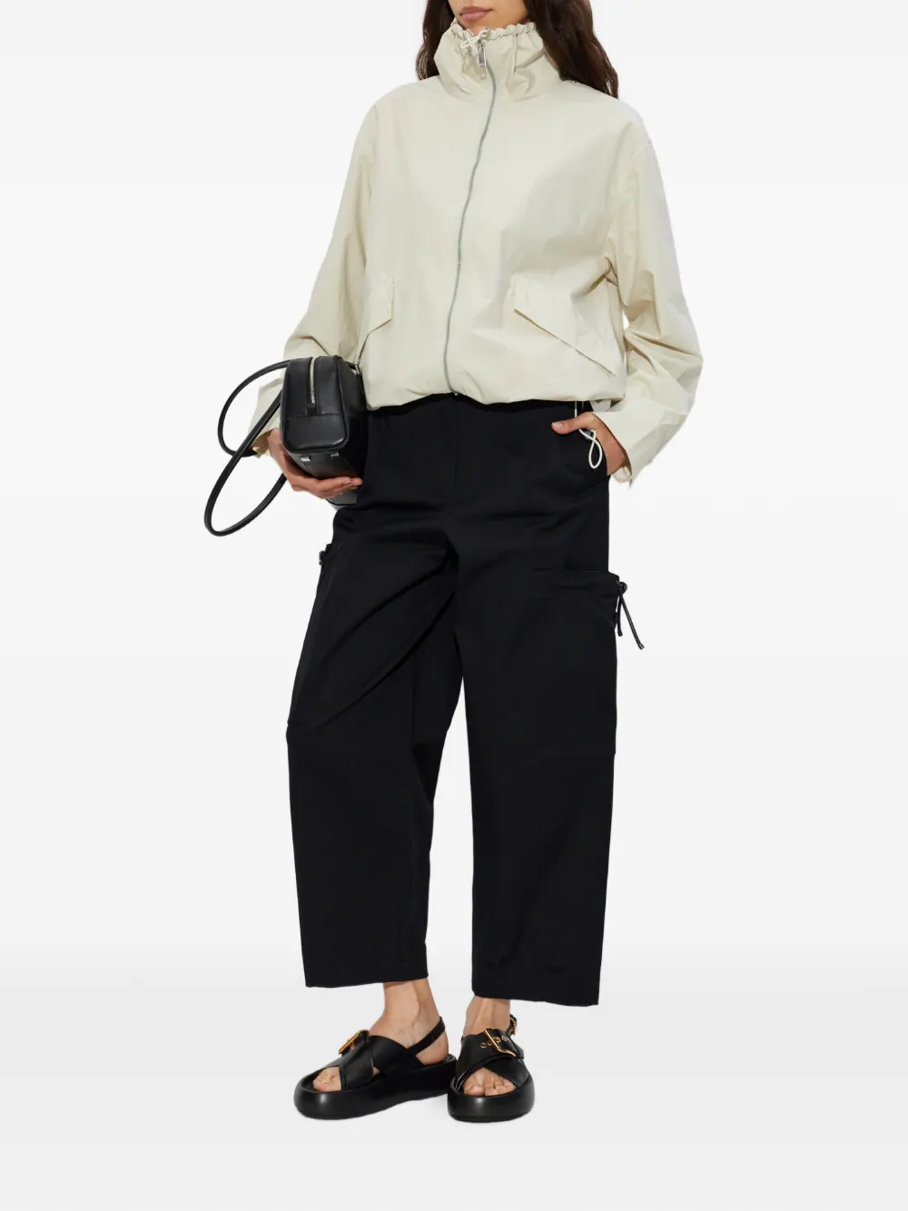 Max Mara Lepre cargo broek Zwart