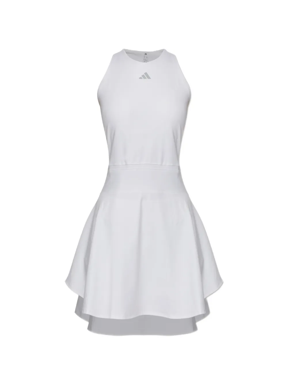 adidas logo-print racerback dress set - Weiß