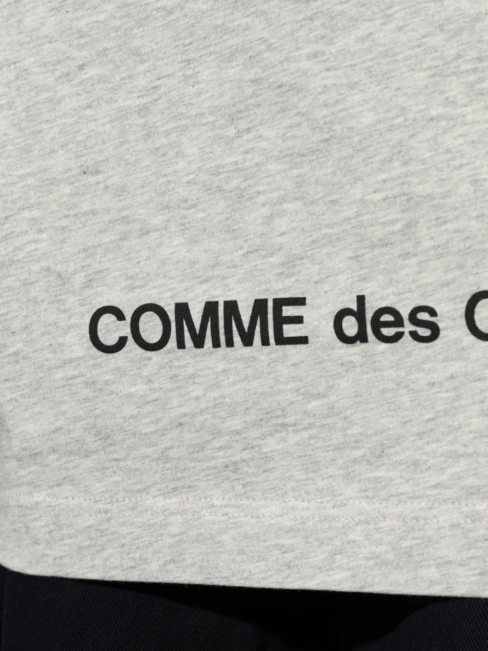Comme Des Garçons Shirt T-shirt met logoprint Grijs
