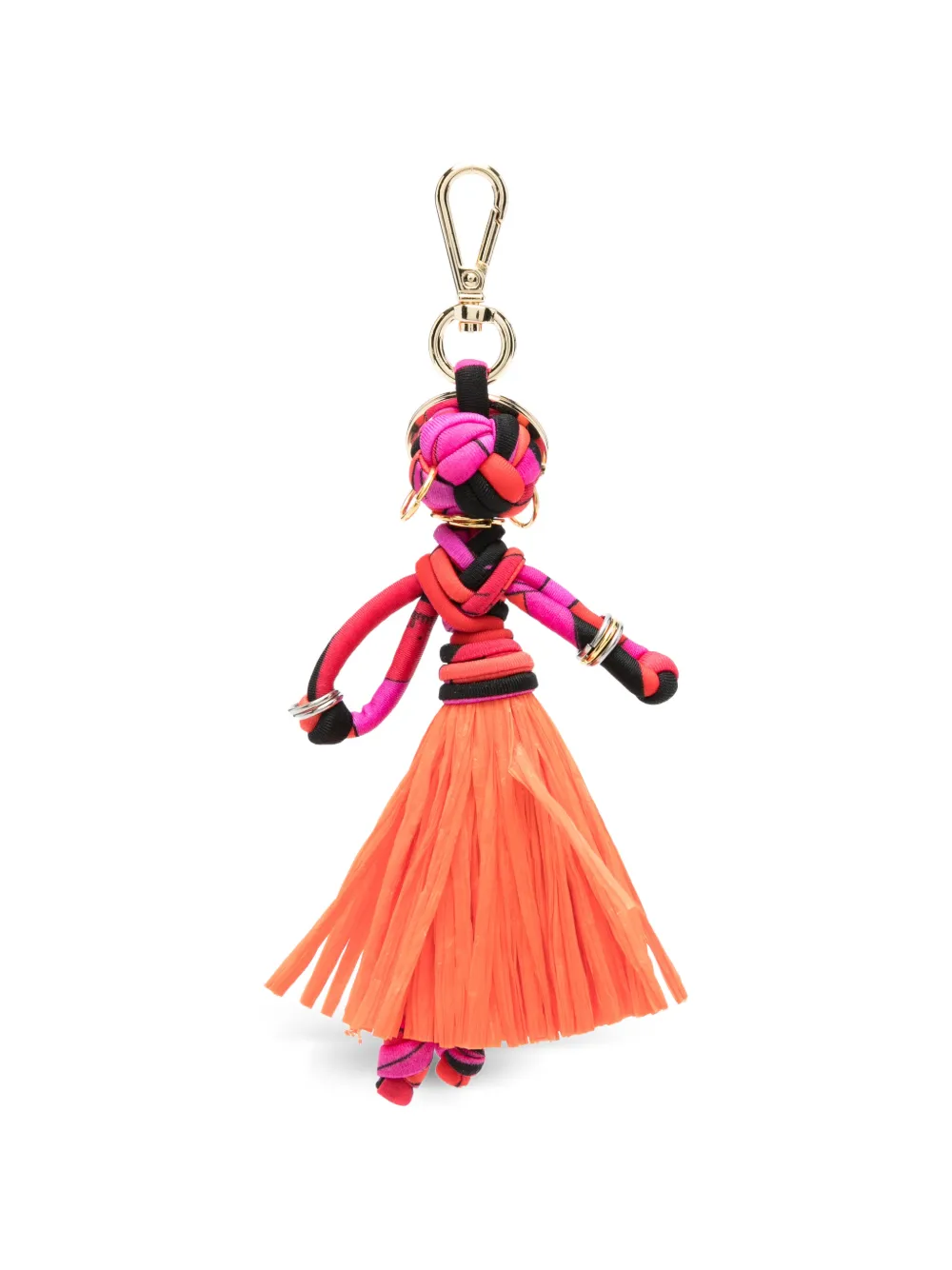 PUCCI pink bag charm - Orange