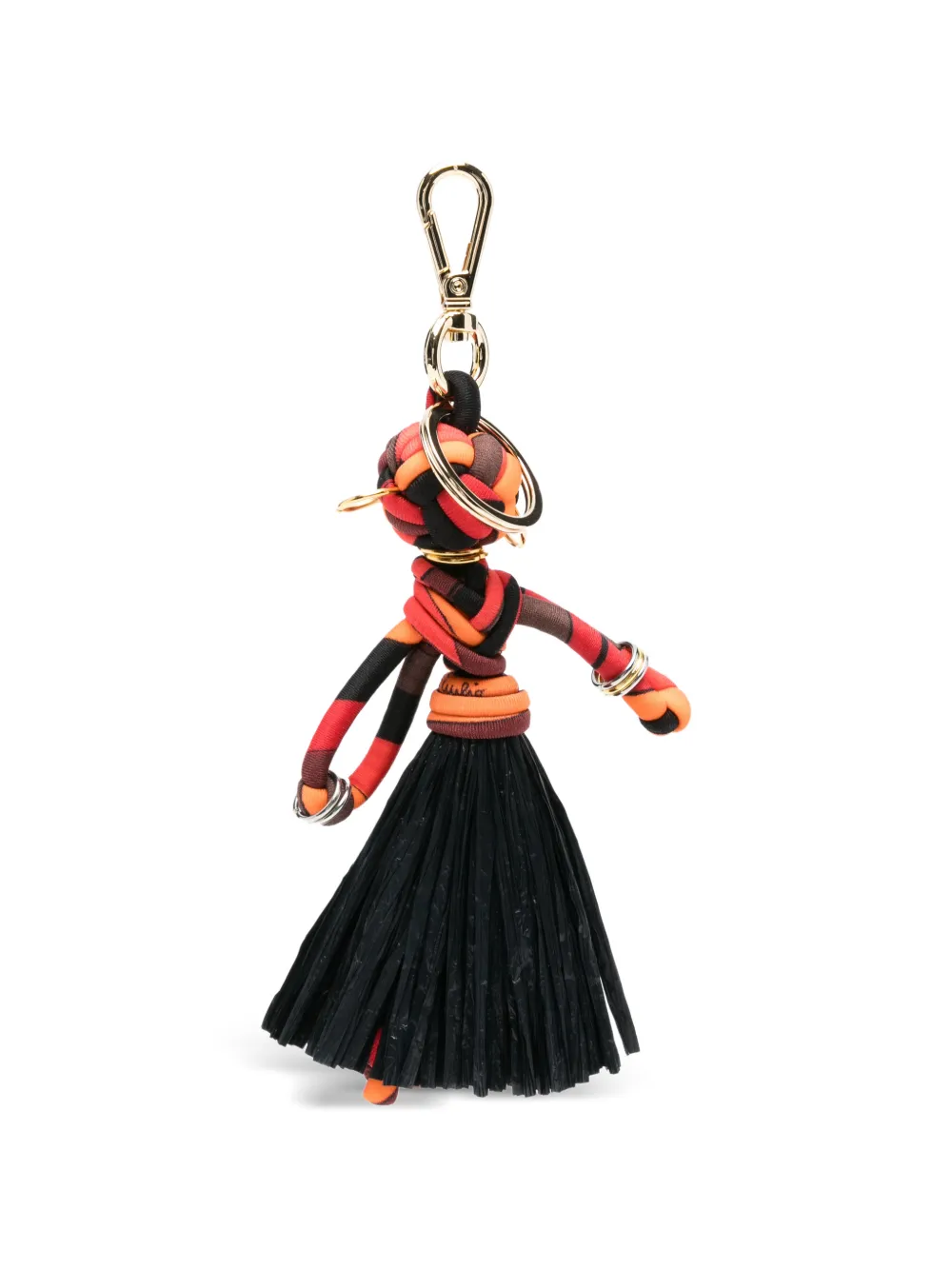 PUCCI doll-motif bag charm - Nero