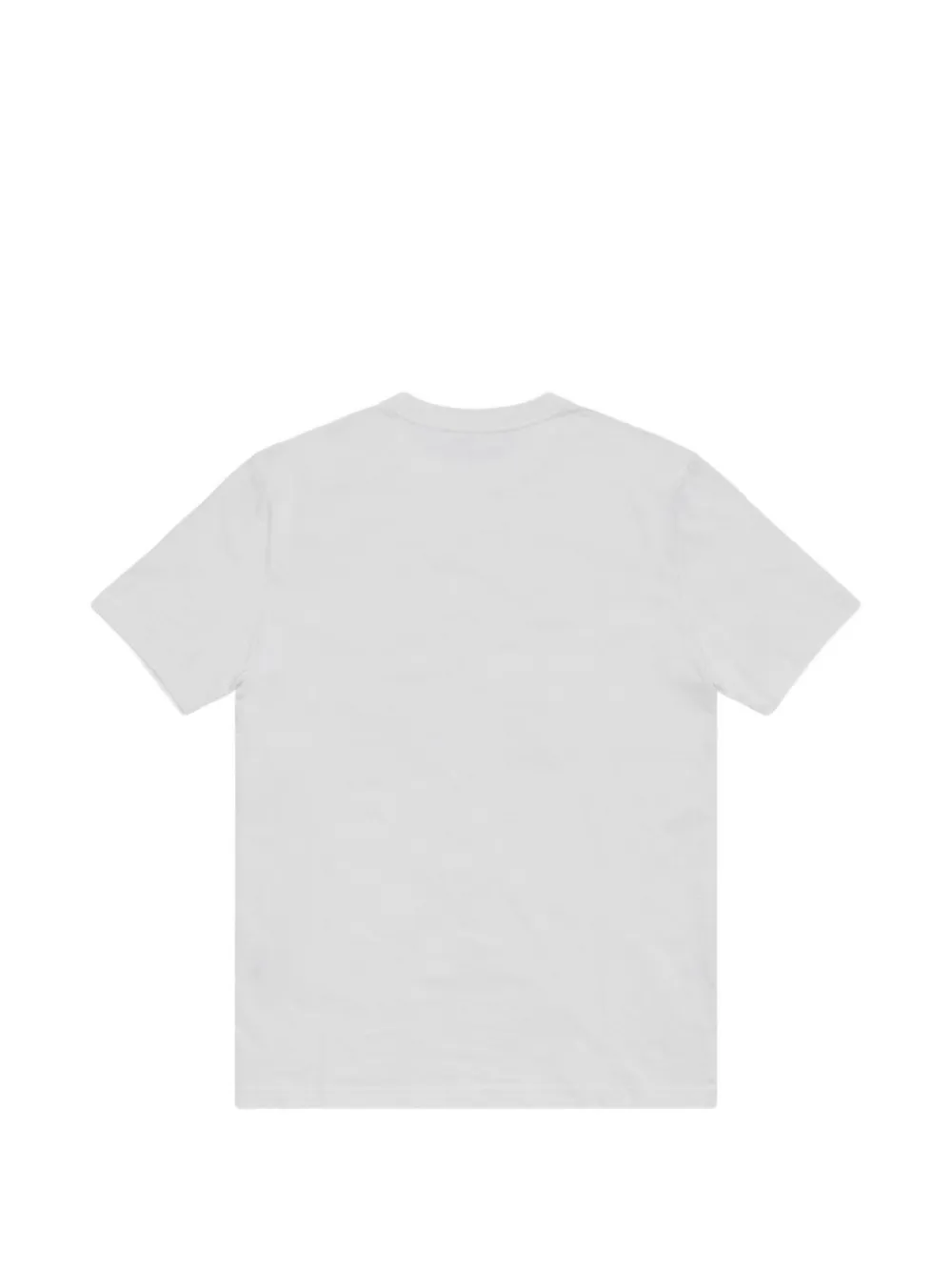 MSGM Kids Katoenen T-shirt met logoprint Wit
