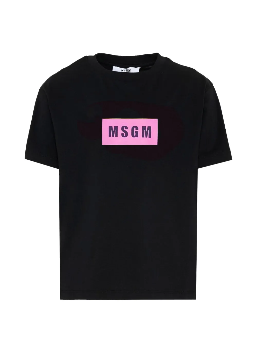 MSGM Kids logo-print T-shirt - Nero