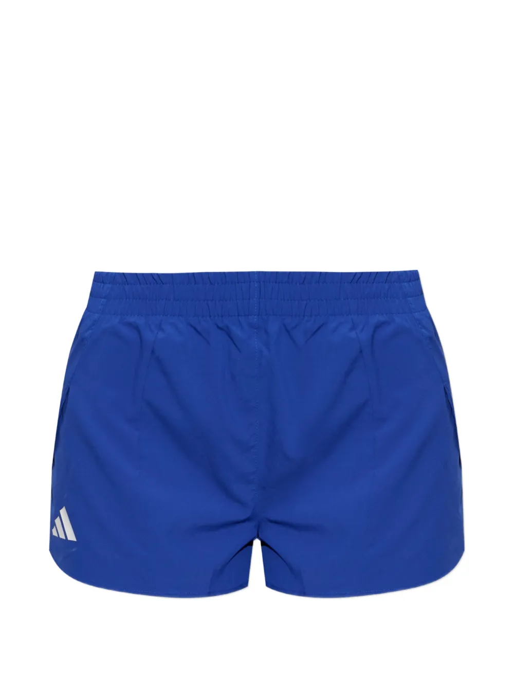 adidas Adizero logo-print shorts - Blau