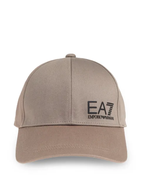 Ea7 Emporio Armani Train Core ID logo-print cotton baseball cap