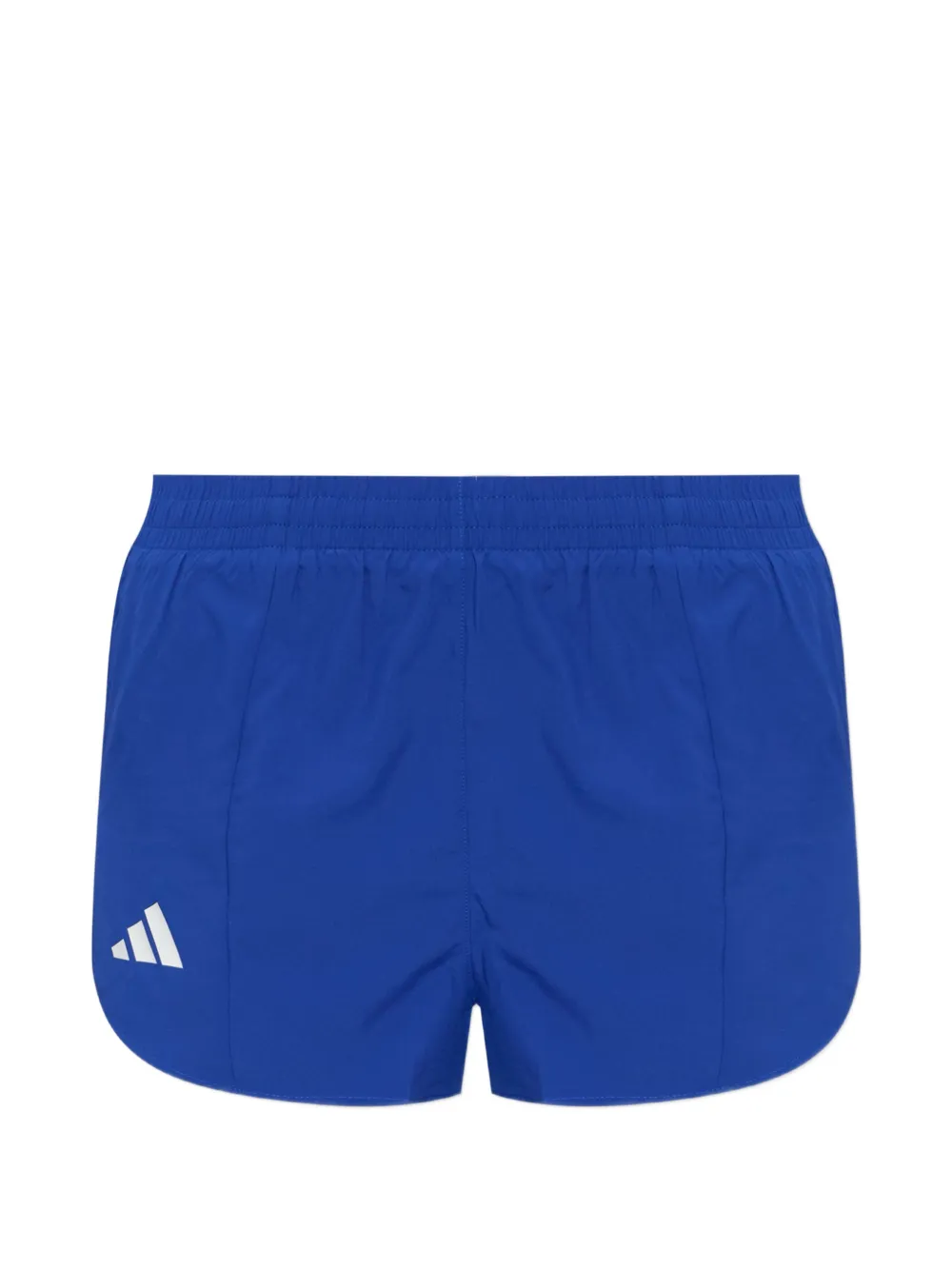 adidas Adizero logo-print shorts - Blau