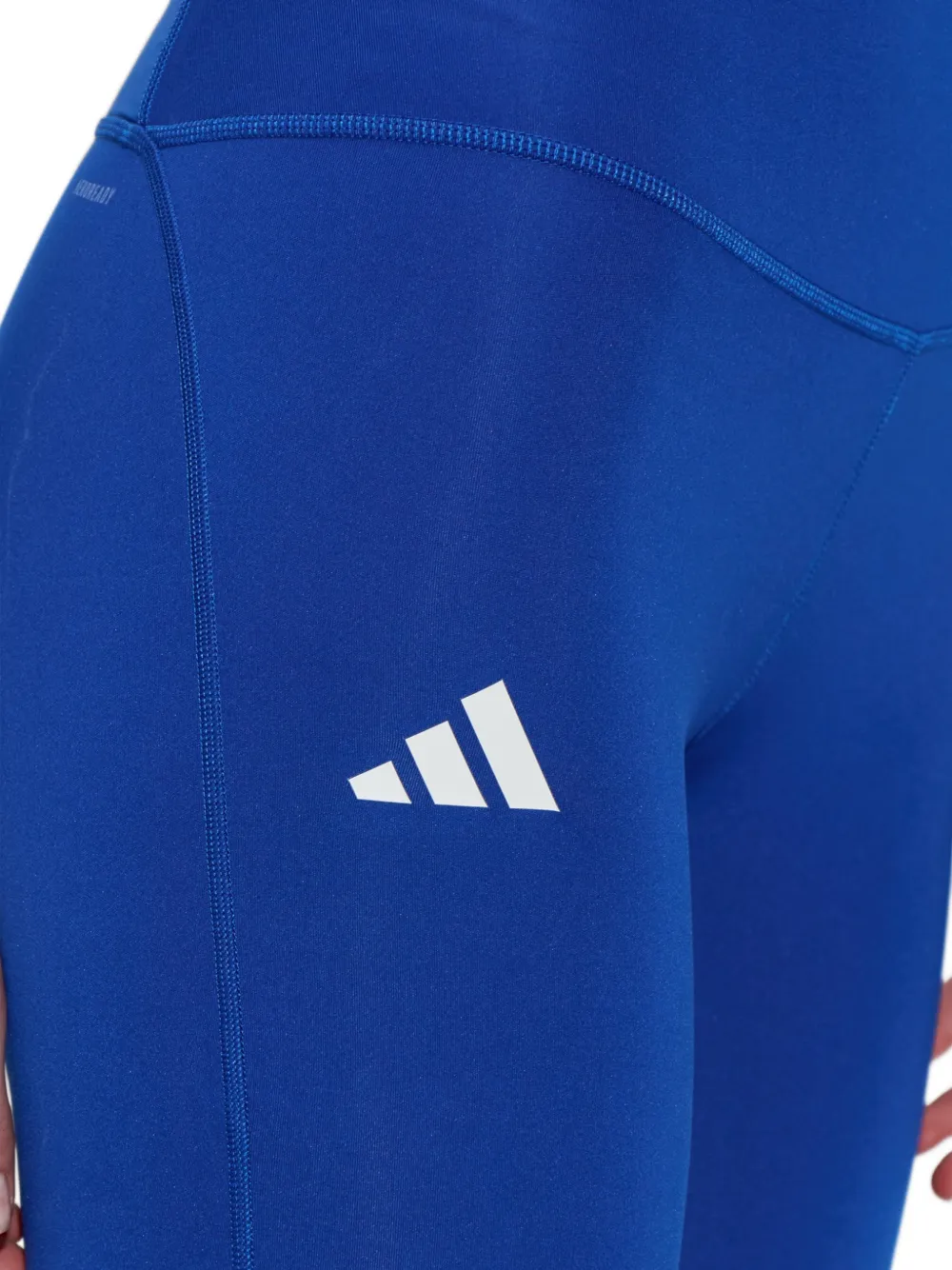 adidas Adizero logoprinten legging Blauw