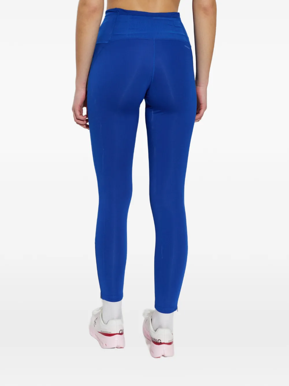 adidas Adizero logoprinten legging Blauw
