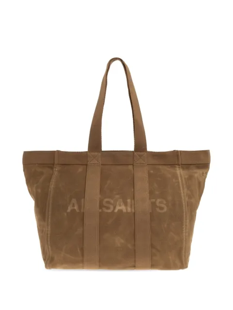 AllSaints Layo logo-print tote bag