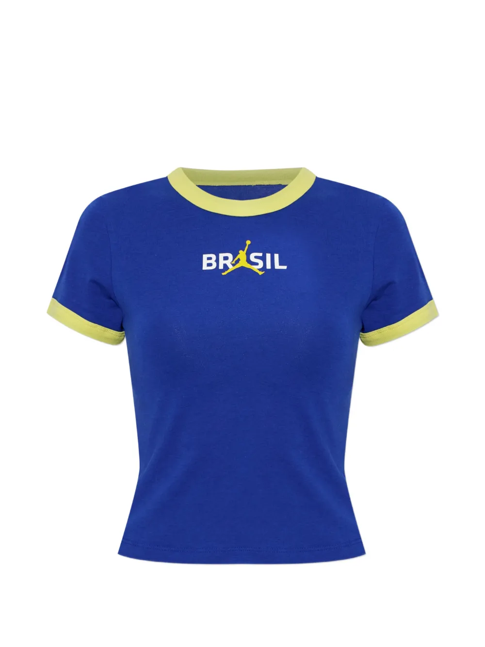 Nike Retro Brazil P6 logo-print T-shirt - Blu