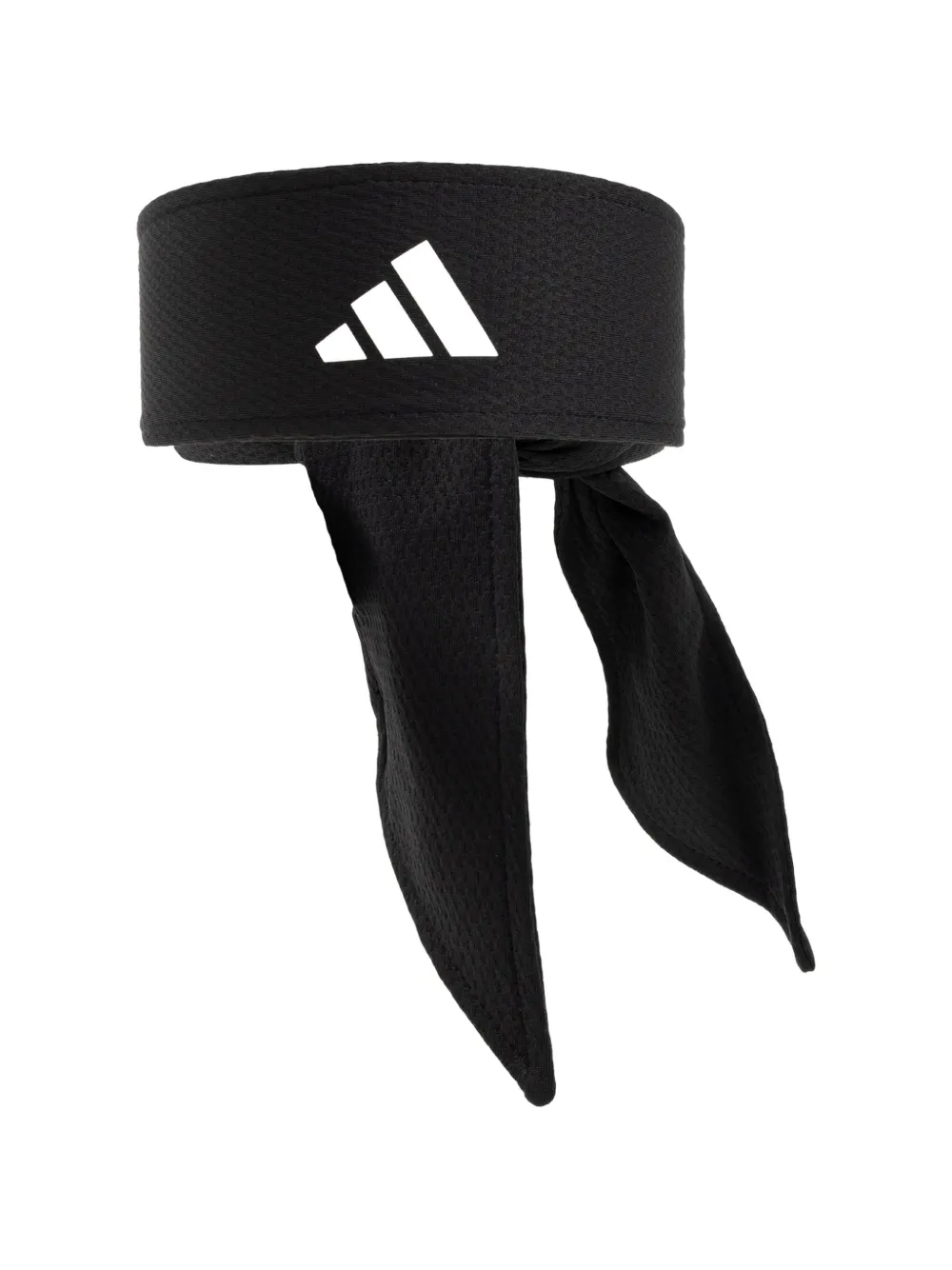 adidas logo-print tie-fastening headband - Nero