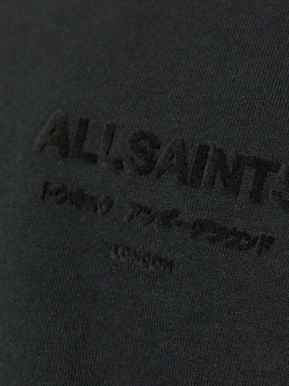 AllSaints Carter T-shirt met logoprint Zwart