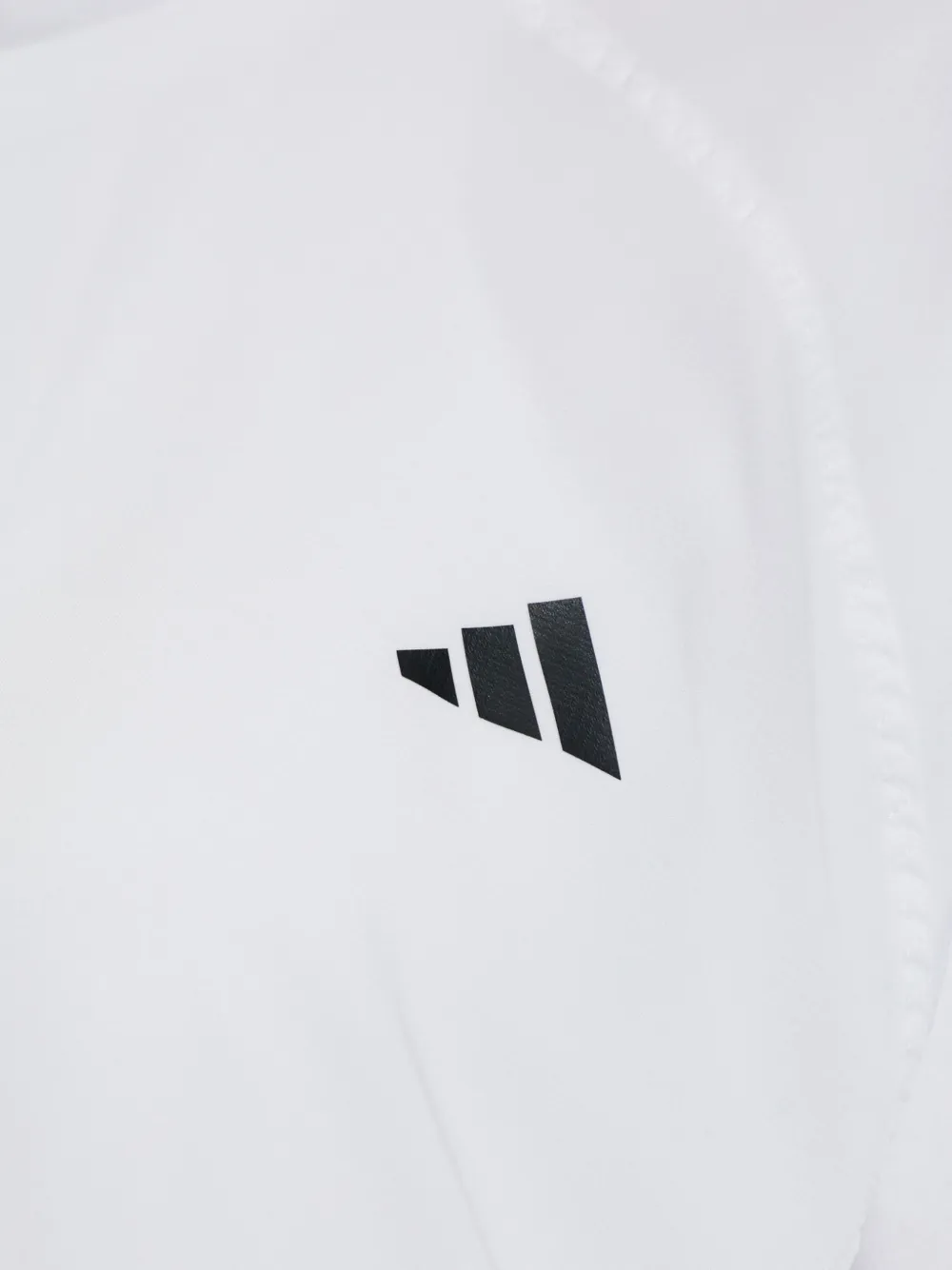 adidas Walk-On logoprint trainingsjack met ruchemouwen Wit