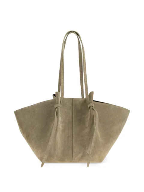 Yuzefi large Mochi suede tote bag