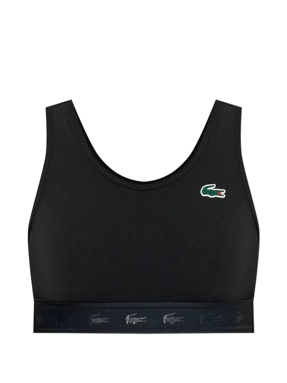 Lacoste Ultra-dry Sports Bra In Black