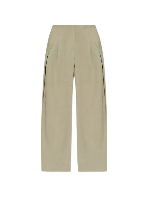 IRO pantalones anchos con pinzas