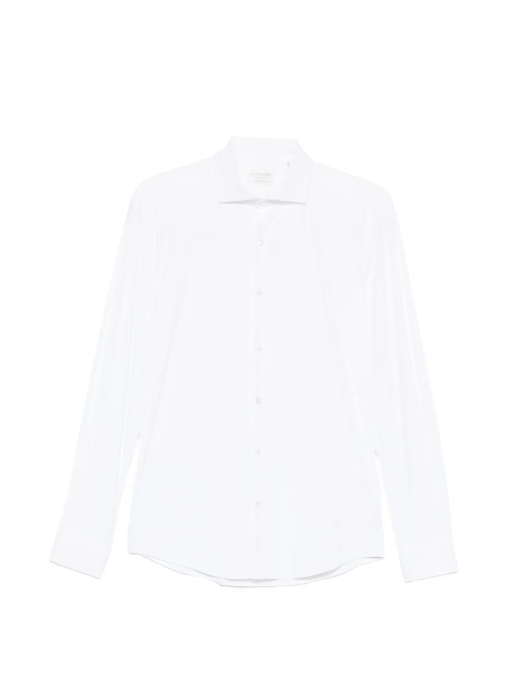 Alley Docks 963 long-sleeve spread-collar shirt - Bianco