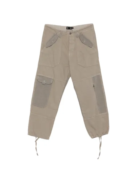 TRC panelled cargo trousers