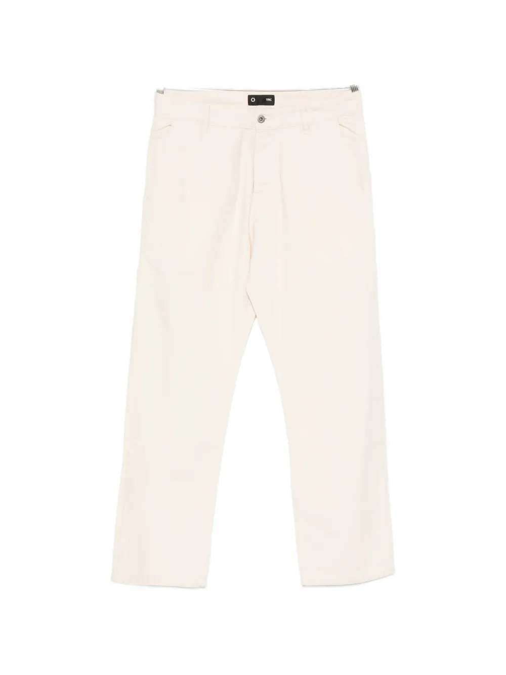 TRC straight-leg chinos - Toni neutri
