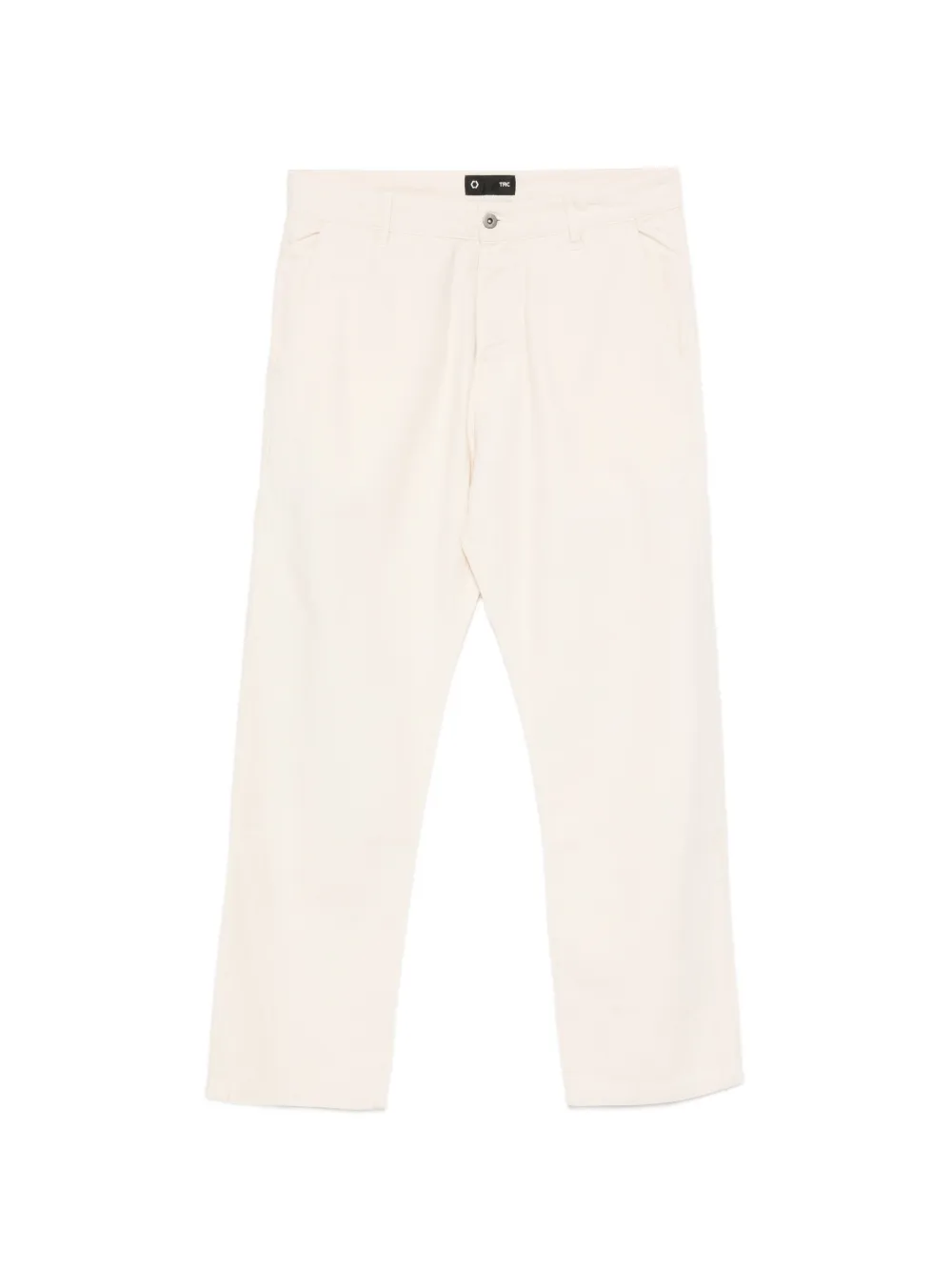TRC straight-leg chinos - Toni neutri