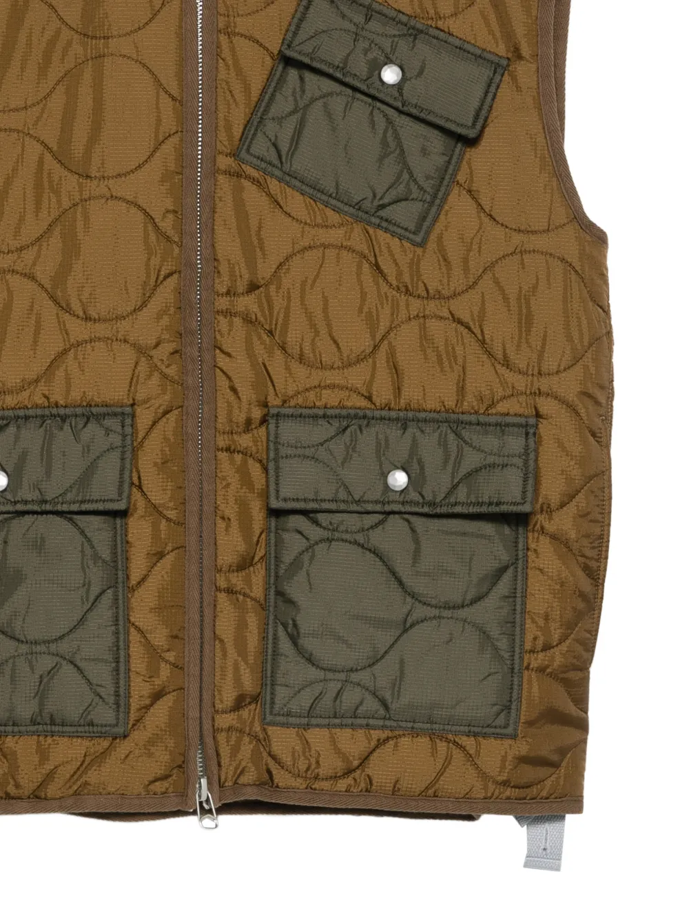 Peacemaker Oamc Gewatteerde bodywarmer Grijs