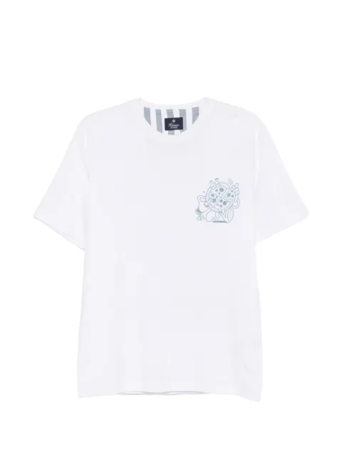Alley Docks 963 Pizza Esquena graphic-print T-shirt