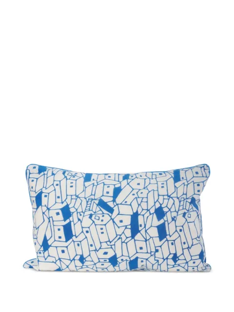 CAVALLI E NASTRI VINTAGE geometric-print furnishing pillow