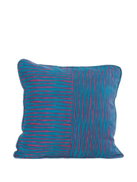 CAVALLI E NASTRI VINTAGE striped cushion