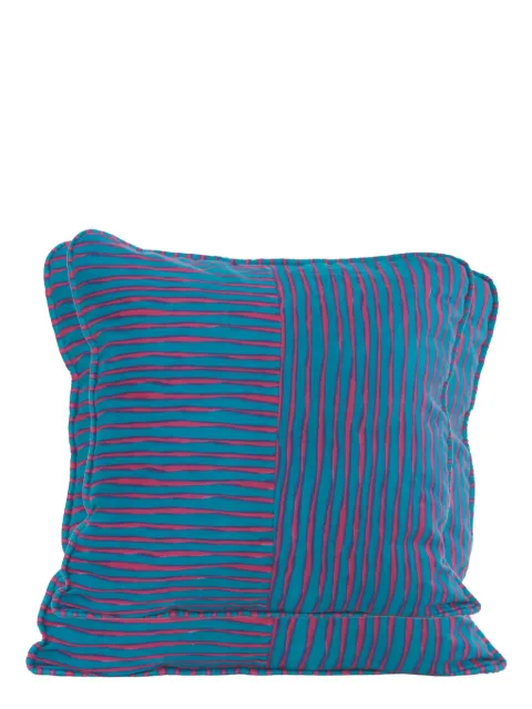 CAVALLI E NASTRI VINTAGE striped cushion