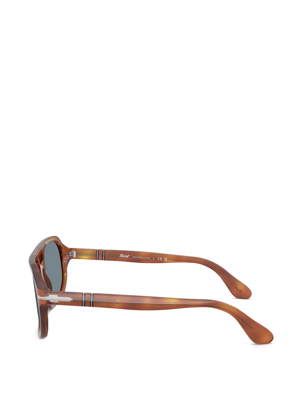 Persol Guido zonnebril met schildpadschild-effect Bruin