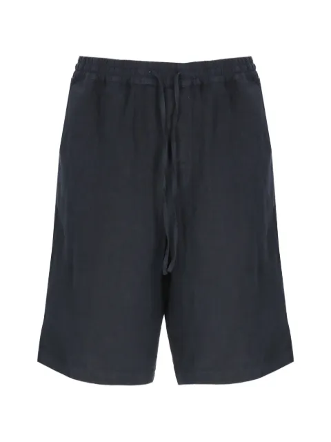 120% Lino drawstring-waist linen shorts
