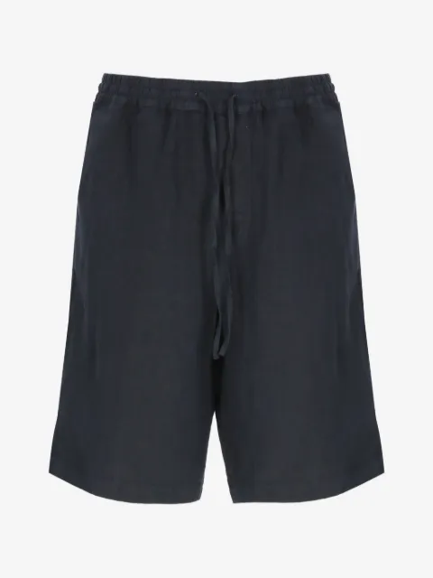 120% Lino short en lin à taille à lien de resserrage