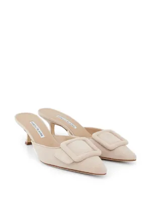 Manolo Blahnik（マノロ・ブラニク）ミュール - FARFETCH