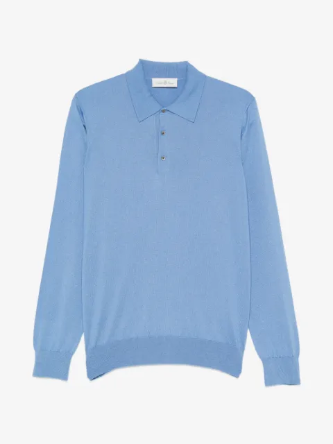 Della Ciana long-sleeve polo shirt