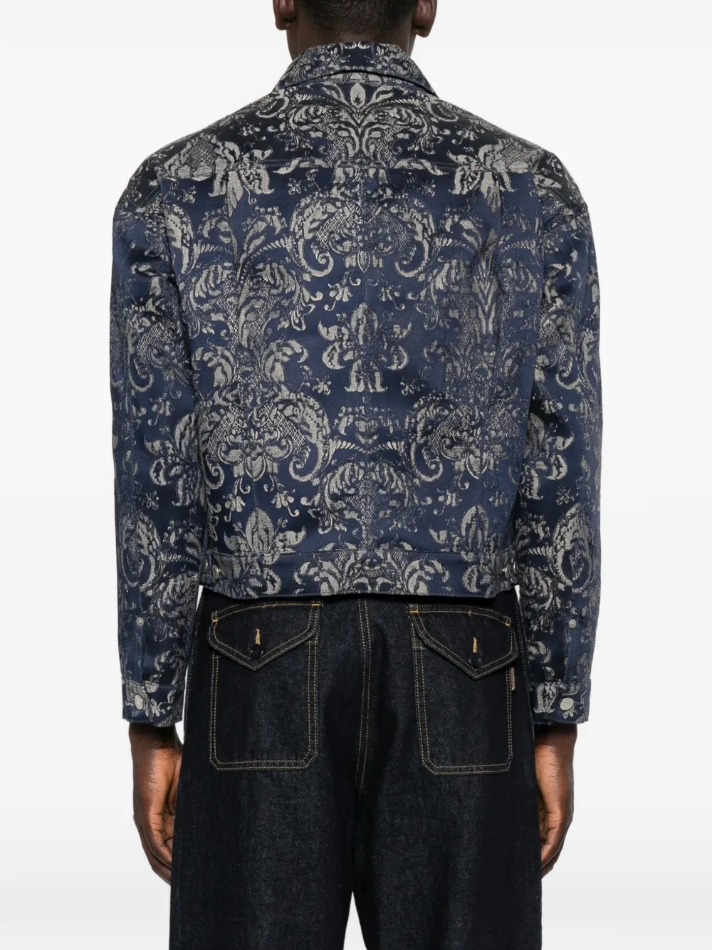 Junya Watanabe MAN x Levi's denim jack met knopen Blauw