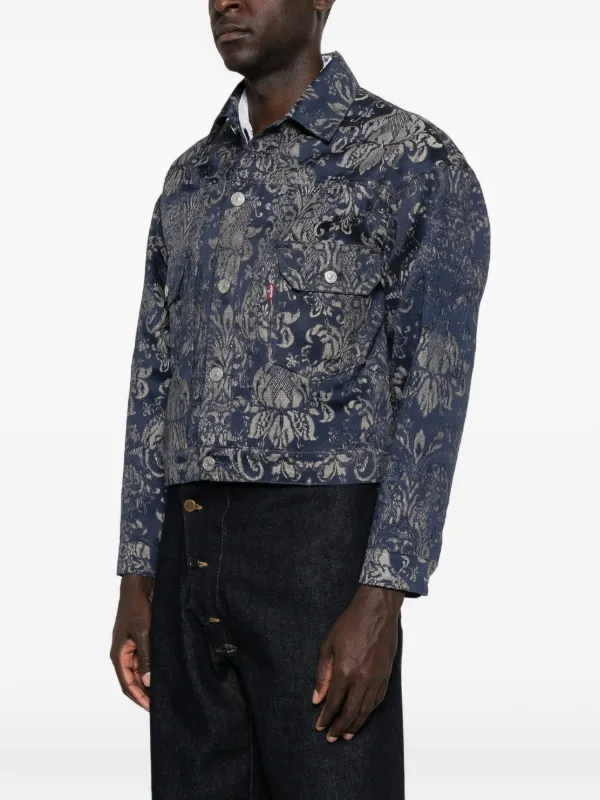 Junya Watanabe MAN x Levi's デニムジャケット | ブルー | FARFETCH JP
