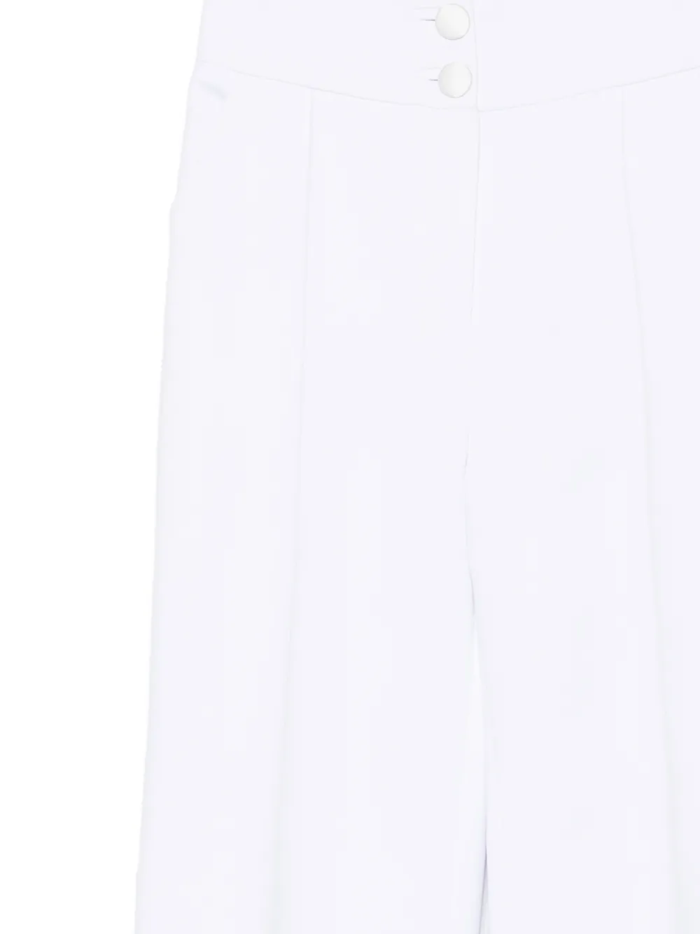 MITILIANE COUTURE High waist plooibroek Wit