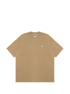 AAPE BY *A BATHING APE® logo-print T-shirt | Brown | FARFETCH