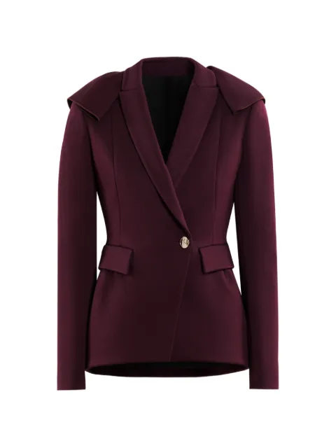 Saiid Kobeisy ruffled tailored jacket