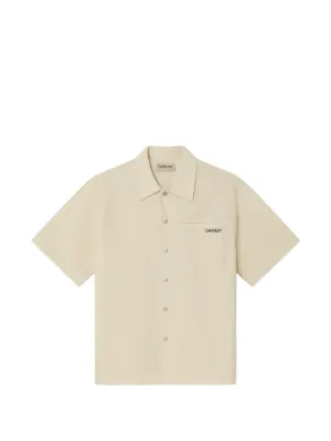 Ksubi logo-embroidered Shirt | Neutrals | FARFETCH CA