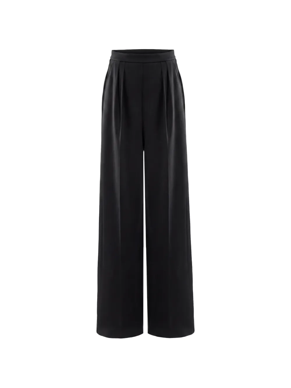 Saiid Kobeisy pleated wide-leg trousers - Nero