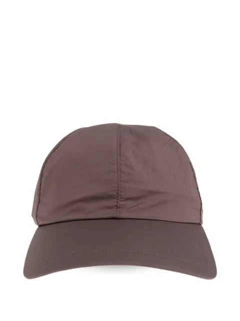 On logo-embroidered baseball cap