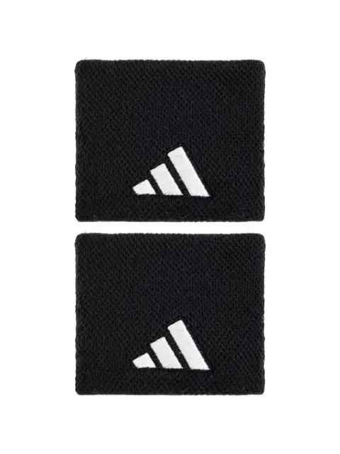 adidas logo-embroidered wristbands
