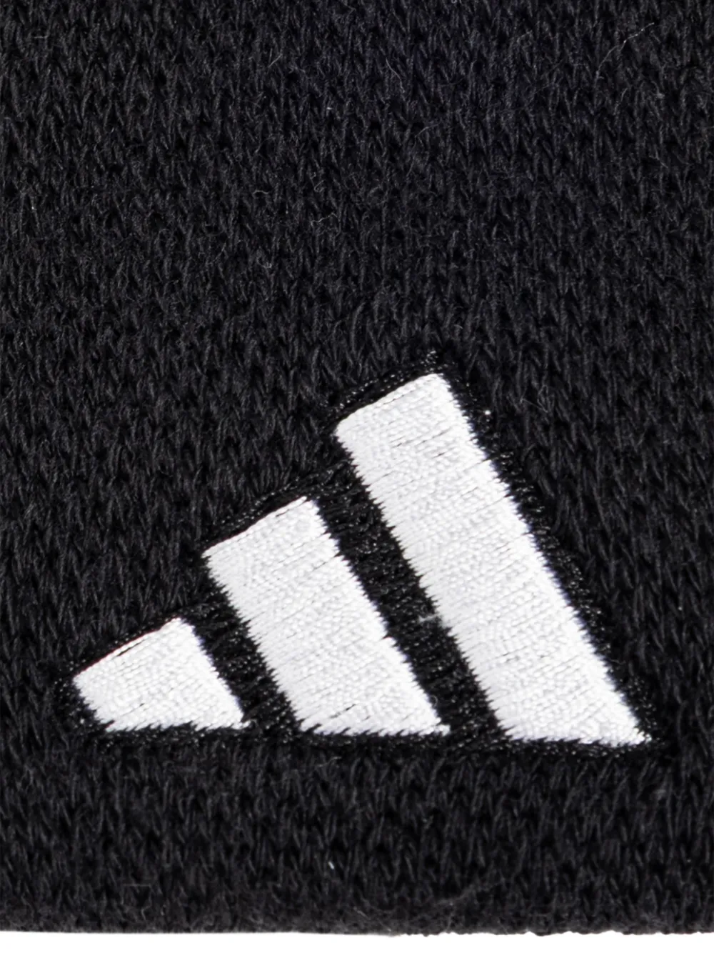 adidas Polsbandjes met geborduurd logo Zwart