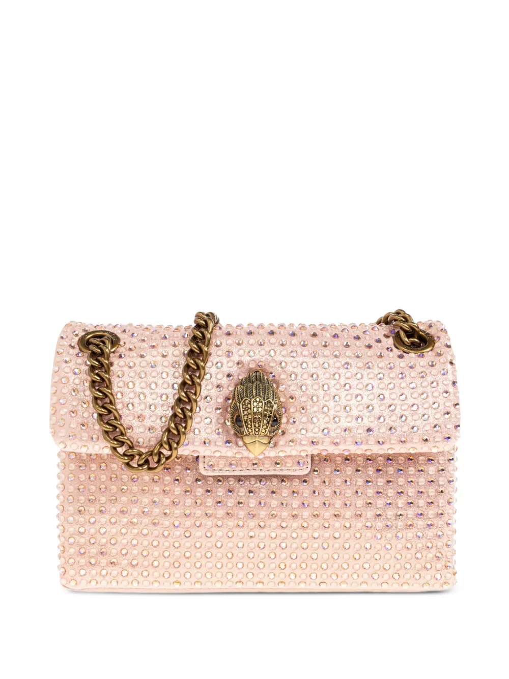 Kurt Geiger London Borsa a spalla Kensington con strass - Rosa