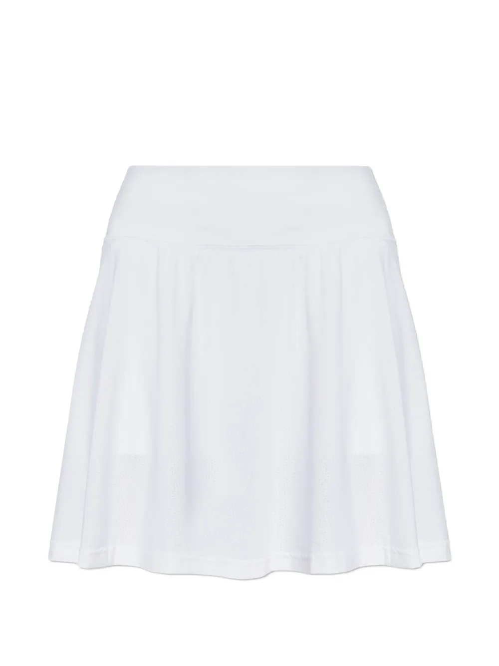 adidas perforated-detail mini skort - Weiß