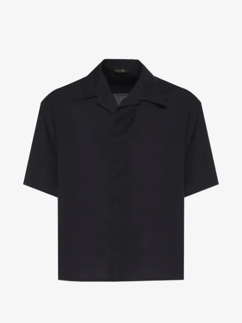 Giuliano Galiano camisa manga corta con cuello
