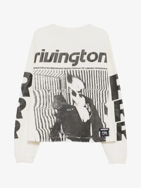 RRR123 graphic-print long-sleeve T-shirt