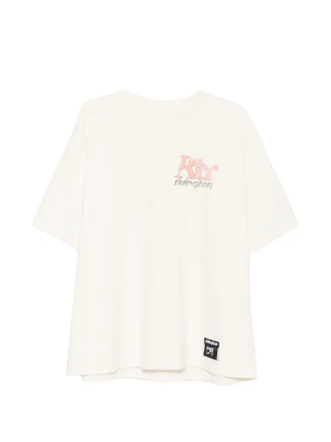 RIVINGTON ROI REBIS graphic-print logo-patch T-shirt